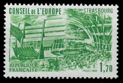 Frankreich Dienstmarken Europarat Nr 34 postfrisch SAE3E9A