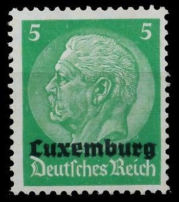 BES. 2WK Luxemburg Nr 3 postfrisch XB50CC2