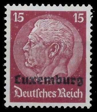 BES. 2WK Luxemburg Nr 8 postfrisch XB50CD2