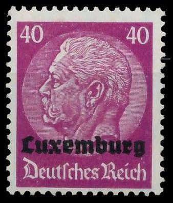 BES. 2WK Luxemburg Nr 12 postfrisch XB50CE2