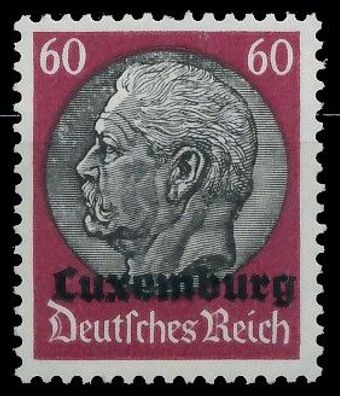 BES. 2WK Luxemburg Nr 14 postfrisch XB50CEA