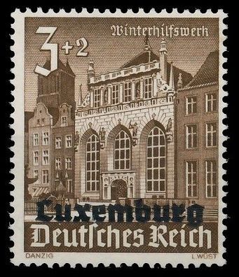 BES. 2WK Luxemburg Nr 33 postfrisch XB50CF6