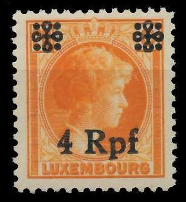 BES. 2WK Luxemburg Nr 18 postfrisch XB50D56