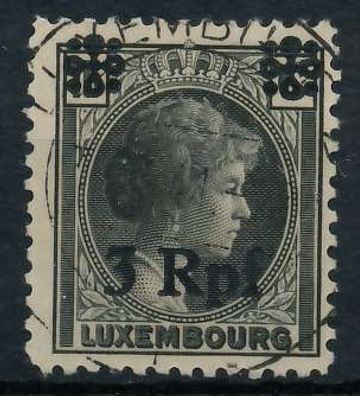 BES. 2WK Luxemburg Nr 17 zentrisch gestempelt XB50D9A