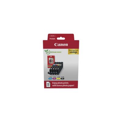Canon Patrone Canon CLI-526 4er-Pack black + color
