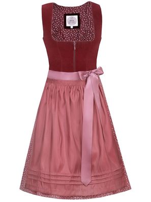 MarJo Dirndl Clara 65er Länge bordeaux - Größe: 40