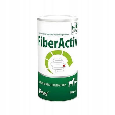 Vetfood Fiberactiv Nahrungsergänzungsmittel für Hunde und Katzen gegen