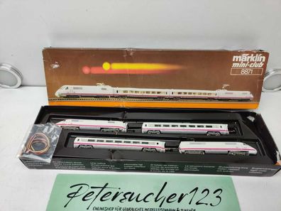 Mini Club / Märklin Z DC 8871 / vierteilige Zugset / Nachbildung des legendären ICE