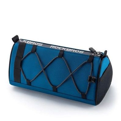 2-in-1 Fahrradlenkertasche mit Schultergurt, 1,5 l, Blau