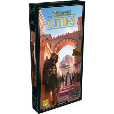 Asmodee 7 Wonders - Cities (neues Design), Brettspiel (Erweiterung)