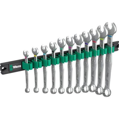 Wera 9640 Magnetleiste 6003 Joker 1 Ringmaulschlüssel-Satz