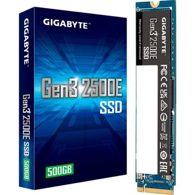 Gigabyte SSD 500GB Gigabyte Gen3 2500E PCI-E 3.0 NVMe 1.3