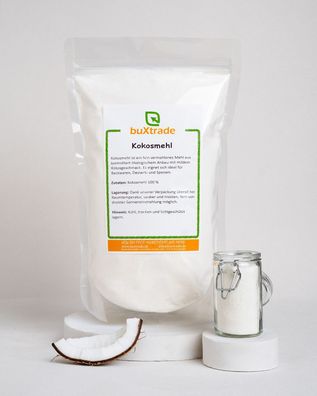 Kokosmehl 5x 1 kg