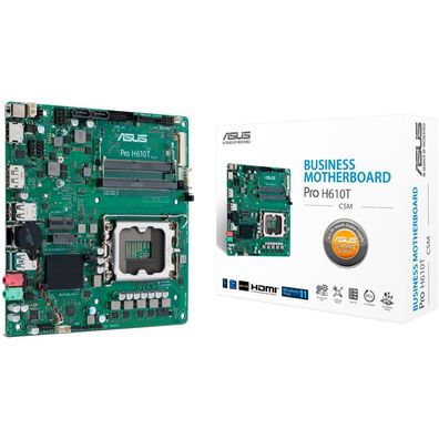 MB ASUS PRO H610T-CSM, (Intel,1700, DR5, mITX)