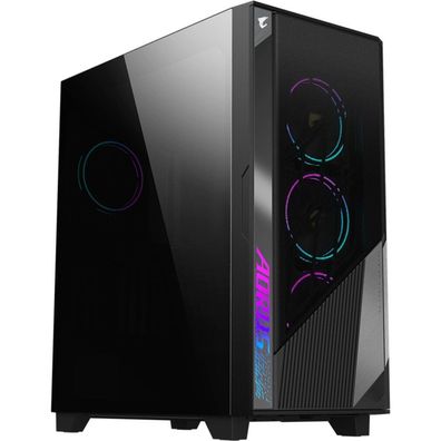 Gigabyte Gigabyte AORUS C500 Glass, black, eATX