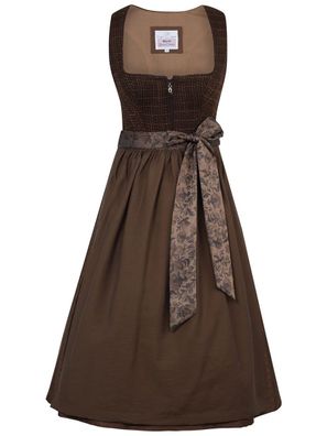 Dirndl Brunnenthal 70cm Länge espresso - Größe: 32