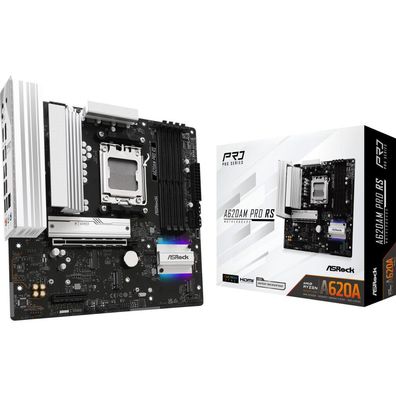 ASRock A620AM Pro RS, AM5 mATX HDMI/DP, DDR5