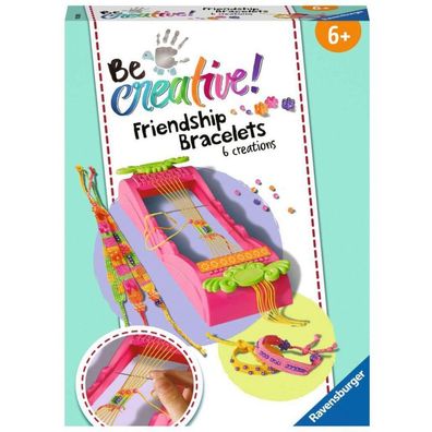Ravensburger BeCreative Freundschaftsbändchen, Basteln (sechs verschiedene Bändchen)