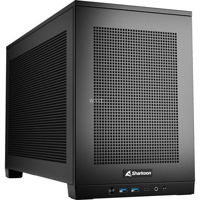 Sharkoon Sharkoon Gehäuse Rebel C20 RGB ITX 1xMetall schwa