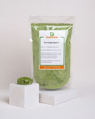 Gerstengraspulver 2x 500 g
