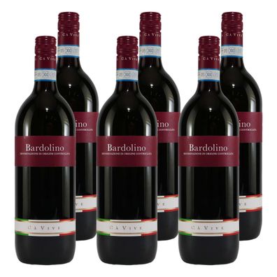 Cá Vine Bardolino DOC -trocken- (6 x 1,0L)