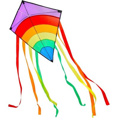 LEBEXY Delta Drachen für Kinder bunt