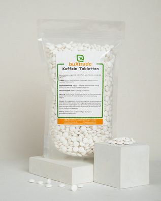 Koffein Tabletten 100 Stéck / 50 g