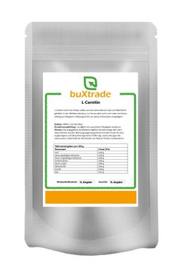 L-Carnitin Base Pulver 4x 500 g
