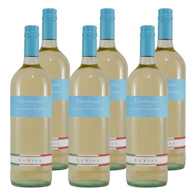 Cá Vine Chardonnay IGP -trocken- (6 x 1,0L)