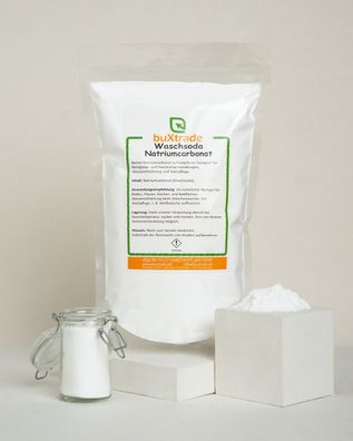 Waschsoda / Natriumcarbonat 4x 500 g