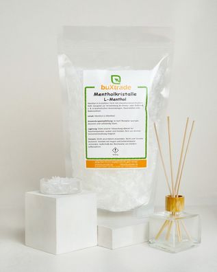 Mentholkristalle / Menthol natérlichem Ursprungs 100 g