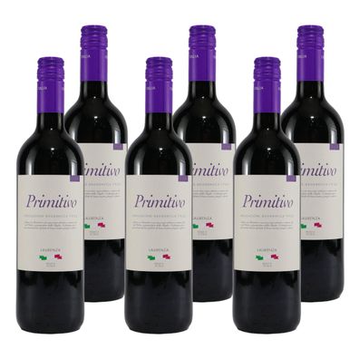 Laurenza Primitivo IGT -halbtrocken- (6 x 0,75L)