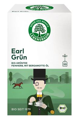 3x Lebensbaum Earl Grün 20x1,5g