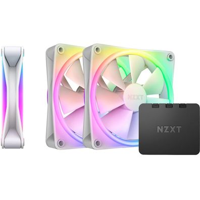 Cooler 120mm F-Series FSeries RGB DUO Fan Triple White (RF-D12TF-W1) (RFD12TFW1)