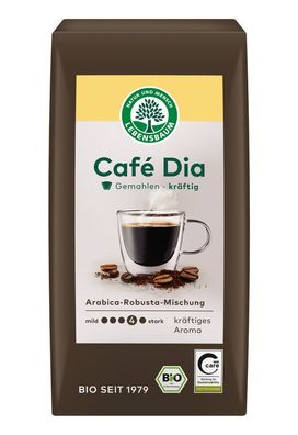 6x Lebensbaum Cafè Dia, gemahlen 500g