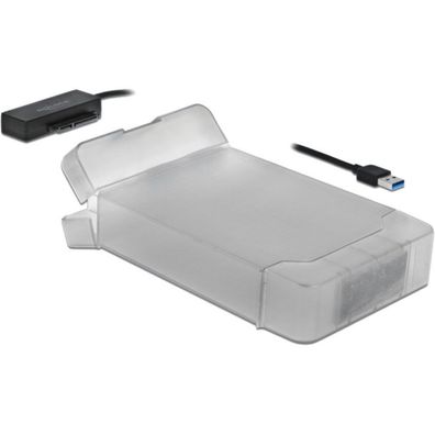Delock DELOCK USB Type-A zu SATA Konverter mit 3.5" Schutzhülle