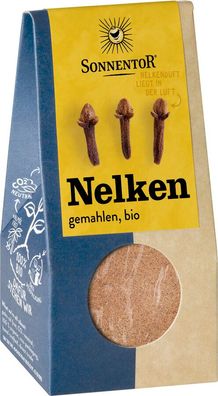 6x Sonnentor Nelken gemahlen, Packung 35g