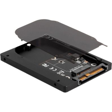 Delock DELOCK 2.5 Konverter U.2 SFF-8639 zu M.2 NVMe Key M - 7 mm H