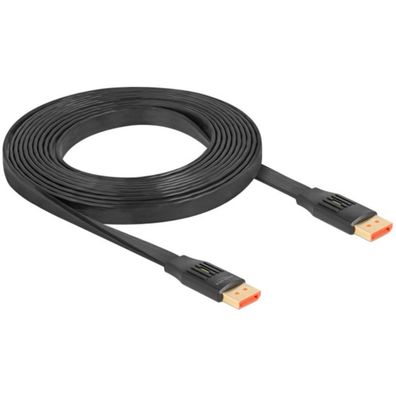 Delock DELOCK DisplayPort Flachbandkabel 8K 60Hz 3m