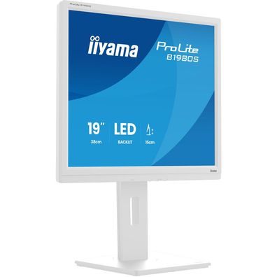 IIYAMA 48.0cm (19"), B1980S-W1, 5:4 HDMI+DP white