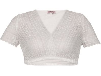 MarJo Dirndlbluse Nanita-Lotta creme - Größe: 40