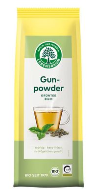 3x Lebensbaum Gunpowder, Blatt 100g