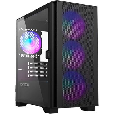Air 100 Argb (Schwarz, Tempered Glass)