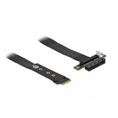 Delock DELOCK M.2 Key M zu PCIe x4 NVMe Adapter mit 20cm Kabel