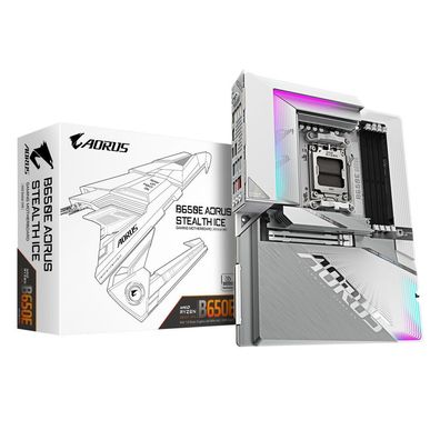 Gigabyte B650E A Stealth ICE, (B650, M5, TX, DR5)