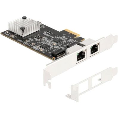Delock Pci Express X2 Karte Zu 2 X Rj45