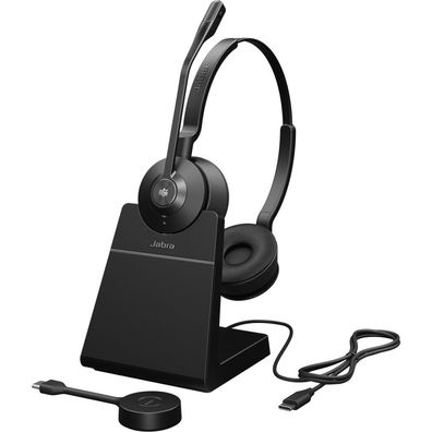 Jabra Engage 55 Se Stereo Link400C Ms Mit Ladestation