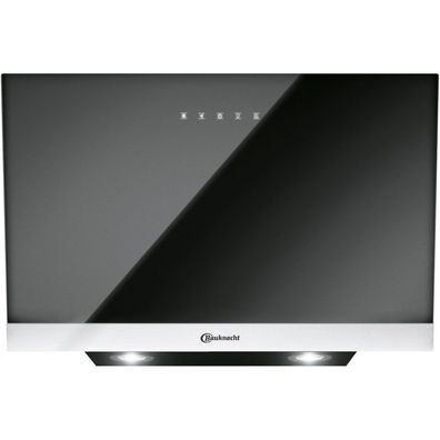 Bauknecht RBHVP 83 LM K, Dunstabzugshaube (schwarz/edelstahl, 80 cm)