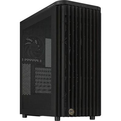 ASUS PROART PA401 WOOD , Tower-Gehäuse (schwarz/holz, Mesh - Version)