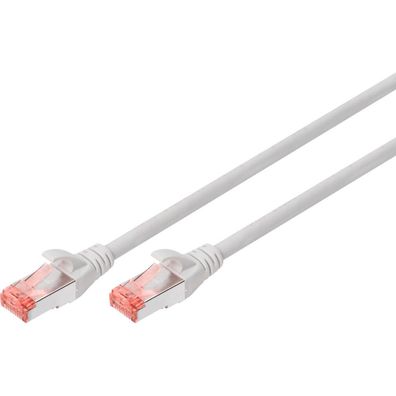 Digitus Patchkabel CAT 6 S/FTP 10m (grau, 10 Meter)